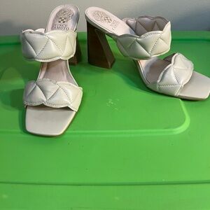 Vince Camuto Bone Renneya Leather Mule